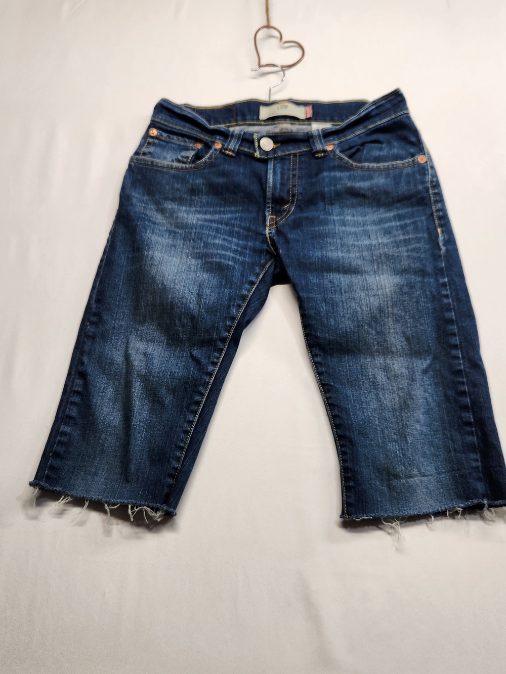 ⭐️Vintage 2005 Levi’s 542 Low Rise Custom Cut Off Shorts Flap Pocket Size 10 Med